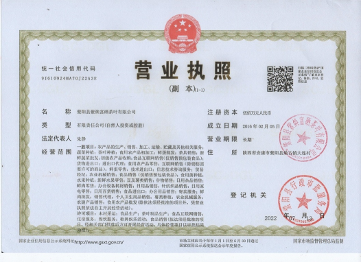 营业执照
